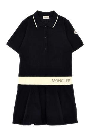 Платье из пике Синий MONCLER ENFANT K19548I00001899YV778 Платье из пике Синий MONCLER ENFANT K19548I00001899YV778