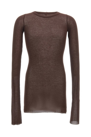 'Rib' T-shirt Brown 'Rib' T-shirt Brown