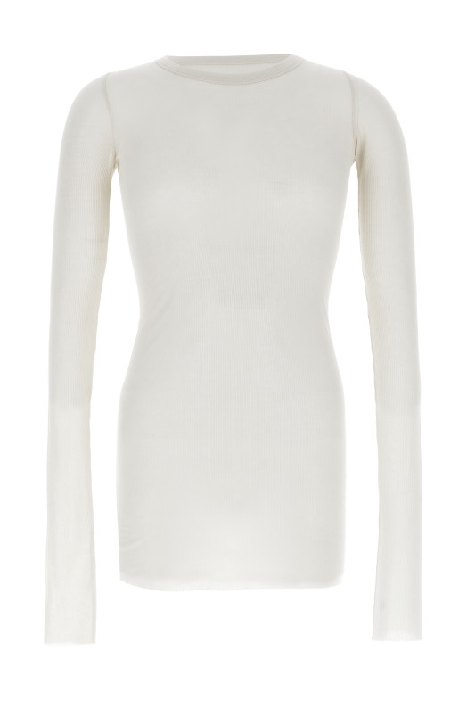 'Rib' T-shirt White 'Rib' T-shirt White