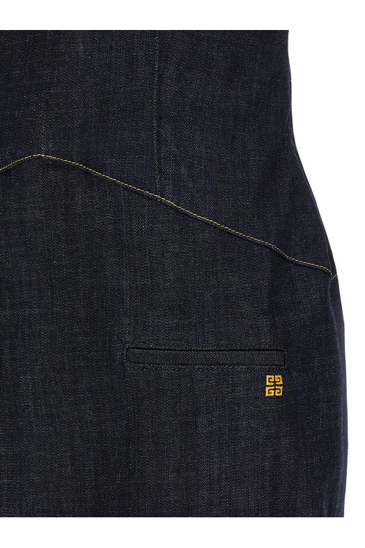 Джинсовое платье Синий GIVENCHY BW22AU5YCE420 Джинсовое платье Синий GIVENCHY BW22AU5YCE420