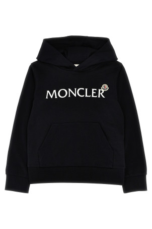 Худі з логотипом Чорний MONCLER ENFANT K19548G0001189AKM999 Худі з логотипом Чорний MONCLER ENFANT K19548G0001189AKM999