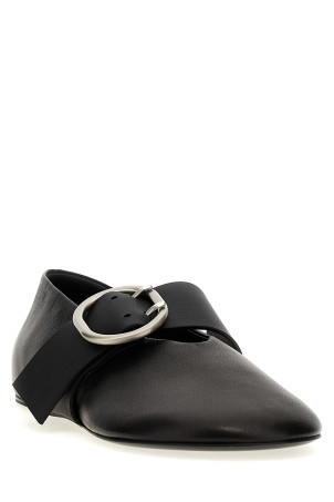 Балетки с пряжкой Черный JIL SANDER J15WZ0031P8175001 Балетки с пряжкой Черный JIL SANDER J15WZ0031P8175001