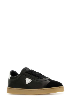 Black nappa leather sneakers PRADA (2EE394FG000Y5T) Black nappa leather sneakers PRADA (2EE394FG000Y5T)