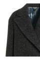Cocoon' coat Gray