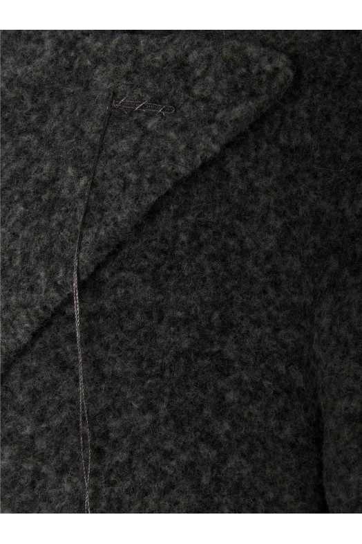 Cocoon' coat Gray