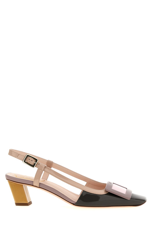 'Lacquered' slingback Multicolor 'Lacquered' slingback Multicolor