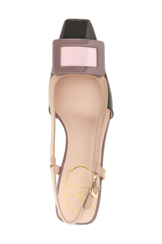 'Lacquered' slingback Multicolor 'Lacquered' slingback Multicolor