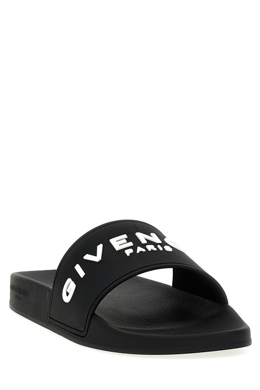 Капсульні слайди Givenchy Plage Чорно-сірий BH301TH1H4001 Капсульні слайди Givenchy Plage Чорно-сірий BH301TH1H4001