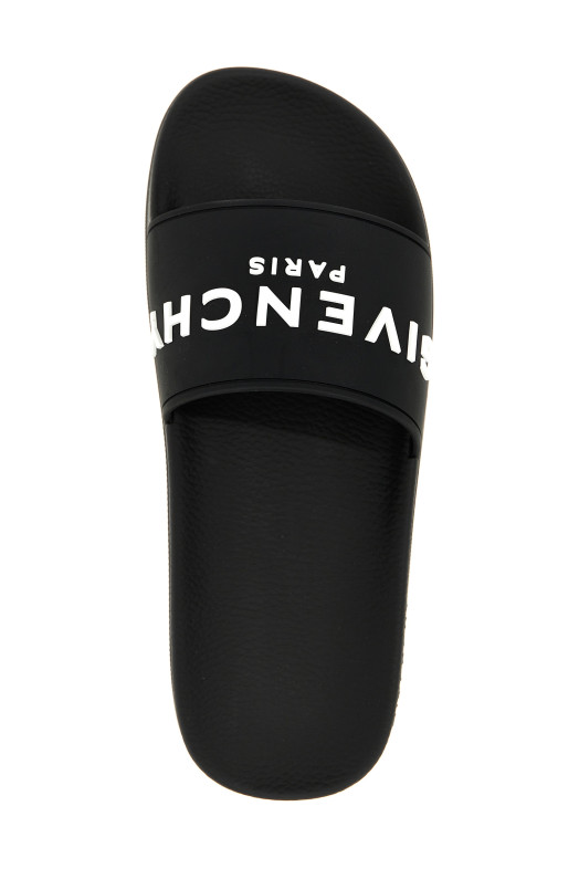 Капсульні слайди Givenchy Plage Чорно-сірий BH301TH1H4001 Капсульні слайди Givenchy Plage Чорно-сірий BH301TH1H4001