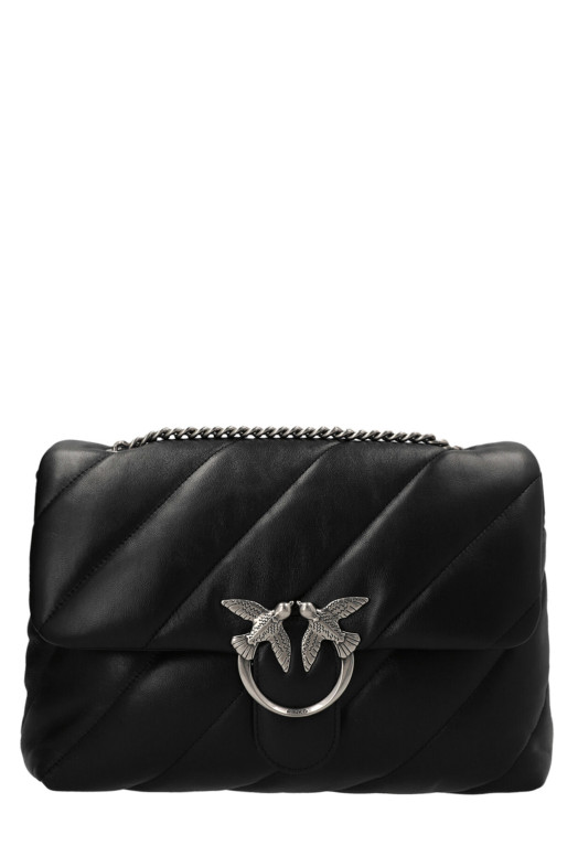 Сумка через плече PINKO 'Love big puff' Чорна 100037A0F2Z99O