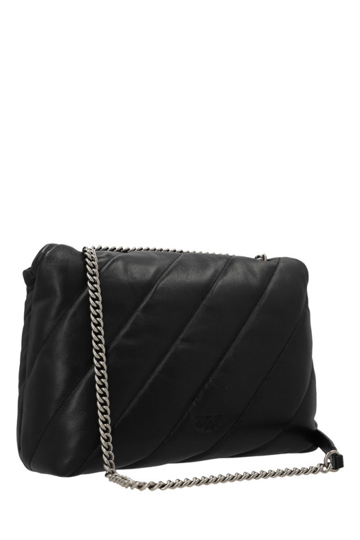 Сумка через плече PINKO 'Love big puff' Чорна 100037A0F2Z99O
