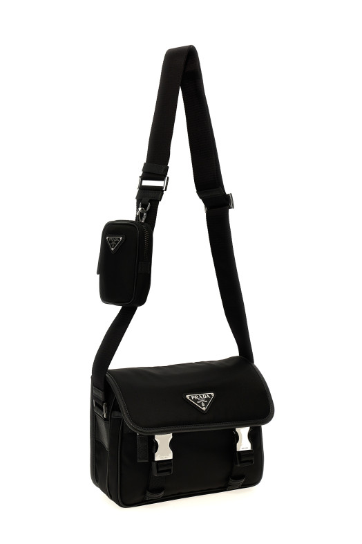 Сумка через плече PRADA 'Messenger' Чорний 2VD034VXOP2DMHF0002 Сумка через плече PRADA 'Messenger' Чорний 2VD034VXOP2DMHF0002