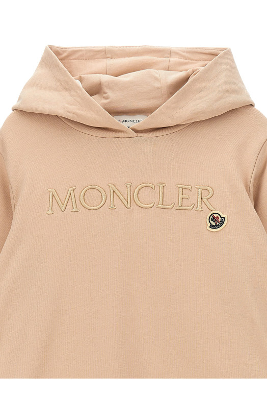 Худі з вишивкою Рожевий MONCLER ENFANT K19548G0001089AKM51N Худі з вишивкою Рожевий MONCLER ENFANT K19548G0001089AKM51N