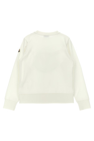 Світшот MONCLER ENFANT 'Scarabocchio' Білий K19548G0000389AKM034 Світшот MONCLER ENFANT 'Scarabocchio' Білий K19548G0000389AKM034