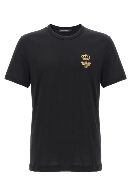Футболка DOLCE & GABBANA 'Black Sicily' Черный G8PV1ZG7WUQN0000 Футболка DOLCE & GABBANA 'Black Sicily' Черный G8PV1ZG7WUQN0000