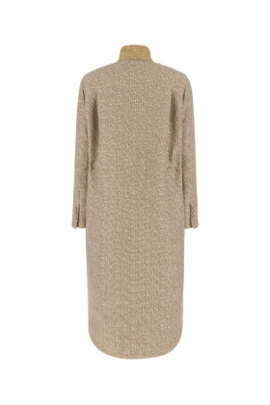 Вишитий пальто з вовняної суміші FENDI (FF8941ALBT) Вишитий пальто з вовняної суміші FENDI (FF8941ALBT)