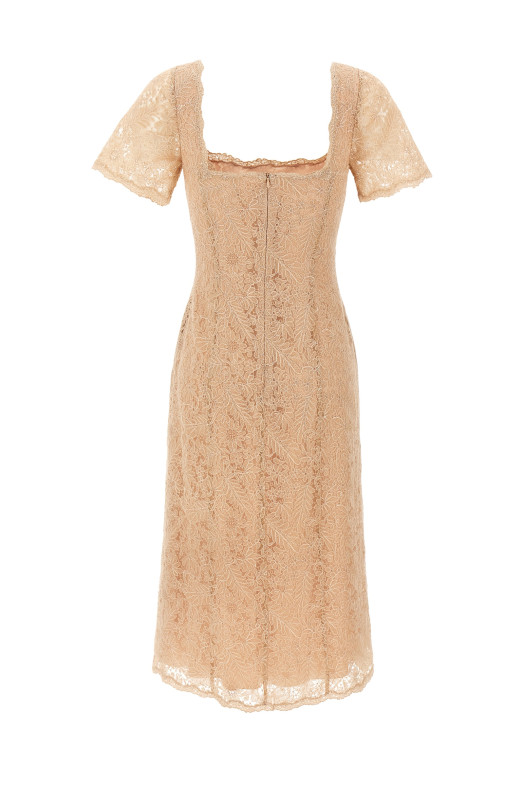 Кружевное платье Розовый ERMANNO SCERVINO D462Q398OEX41314 Кружевное платье Розовый ERMANNO SCERVINO D462Q398OEX41314