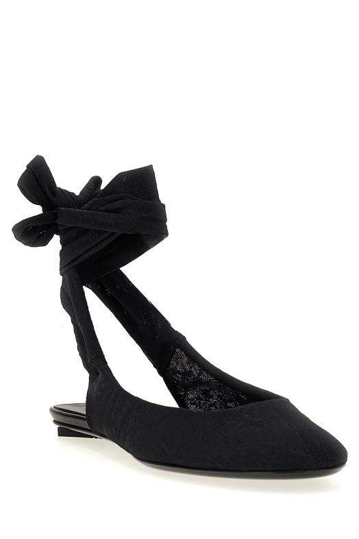 Балетки CloeTHE ATTICO ' Чорний 250WSH00793100 Балетки CloeTHE ATTICO ' Чорний 250WSH00793100