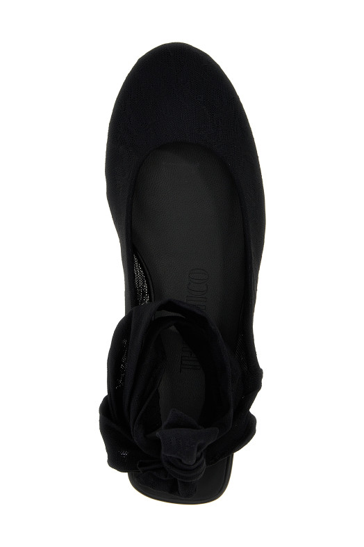 Балетки CloeTHE ATTICO ' Чорний 250WSH00793100 Балетки CloeTHE ATTICO ' Чорний 250WSH00793100