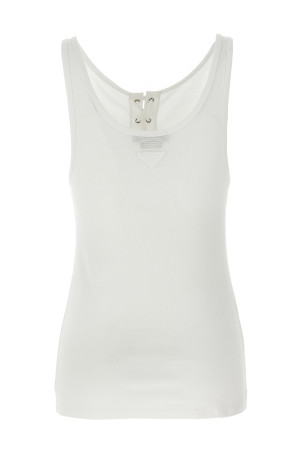 Майка Белая PRADA 39603SOOO10Z0F0009 Майка Белая PRADA 39603SOOO10Z0F0009