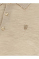 Вовняна сорочка-поло Бежевий BURBERRY 8103102NUTMEG Вовняна сорочка-поло Бежевий BURBERRY 8103102NUTMEG