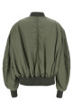 Нейлоновая куртка-бомбер Зеленый THE ATTICO 250WCB00070828