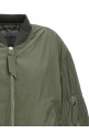 Нейлоновая куртка-бомбер Зеленый THE ATTICO 250WCB00070828
