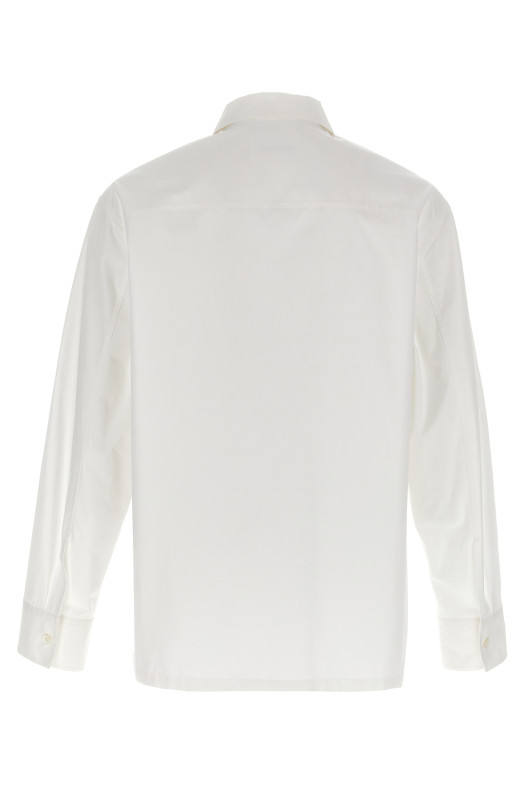Сорочка на блискавці Біла JIL SANDER J22DL0249J45002100 Сорочка на блискавці Біла JIL SANDER J22DL0249J45002100