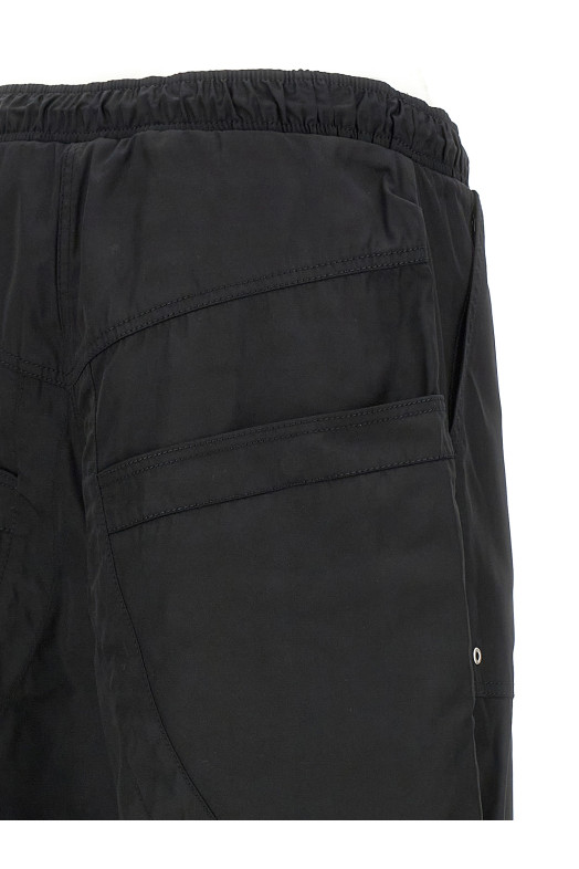 Штани оверсайз чорного кольору THE ATTICO 250WCP00255100 Штани оверсайз чорного кольору THE ATTICO 250WCP00255100