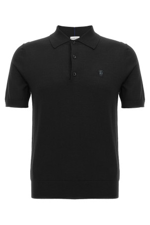 Шерстяная рубашка-поло Черный BURBERRY 8104873BLACK Шерстяная рубашка-поло Черный BURBERRY 8104873BLACK