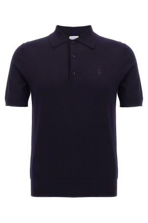 Вовняна сорочка-поло Синій BURBERRY 8104872NAVY Вовняна сорочка-поло Синій BURBERRY 8104872NAVY