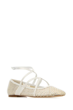 Балетки Astoria с украшенной сеткой JIMMY CHOO (ASTORIAFLATQHS) Балетки Astoria с украшенной сеткой JIMMY CHOO (ASTORIAFLATQHS)