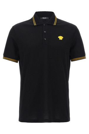 Поло VERSACE 'Medusa' Чорний 10139101A098601B000 Поло VERSACE 'Medusa' Чорний 10139101A098601B000