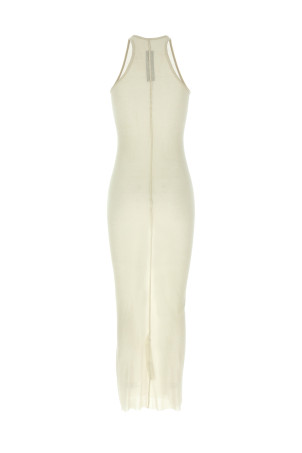 Ribbed dress Beige Ribbed dress Beige