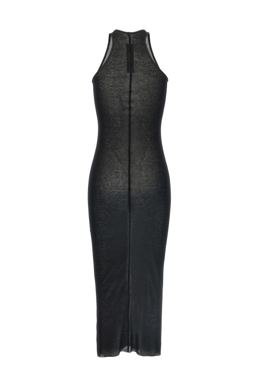 Ribbed dress Black Ribbed dress Black