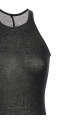 Ribbed dress Black Ribbed dress Black