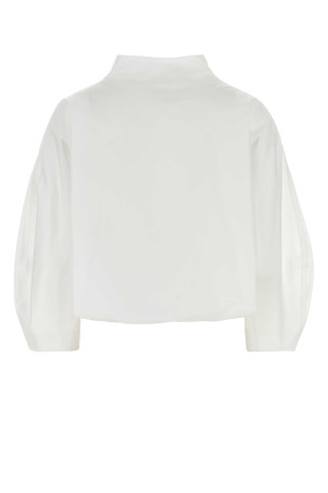 Белая рубашка из поплина GIVENCHY (BW61CK15JT) Белая рубашка из поплина GIVENCHY (BW61CK15JT)