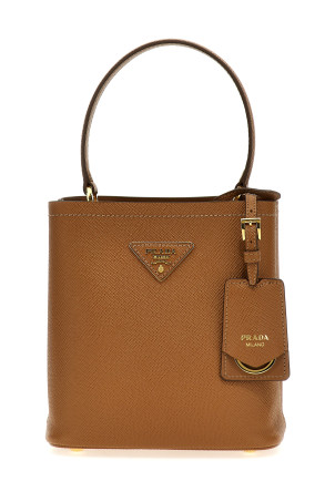 Маленька сумочка Prada Panier Коричнева 1BA217VOOD2ERXF03BH Маленька сумочка Prada Panier Коричнева 1BA217VOOD2ERXF03BH