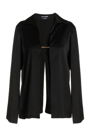Сорочка JACQUEMUS 'Le Chemise Notte' Чорна 22E213SH1031000990 Сорочка JACQUEMUS 'Le Chemise Notte' Чорна 22E213SH1031000990