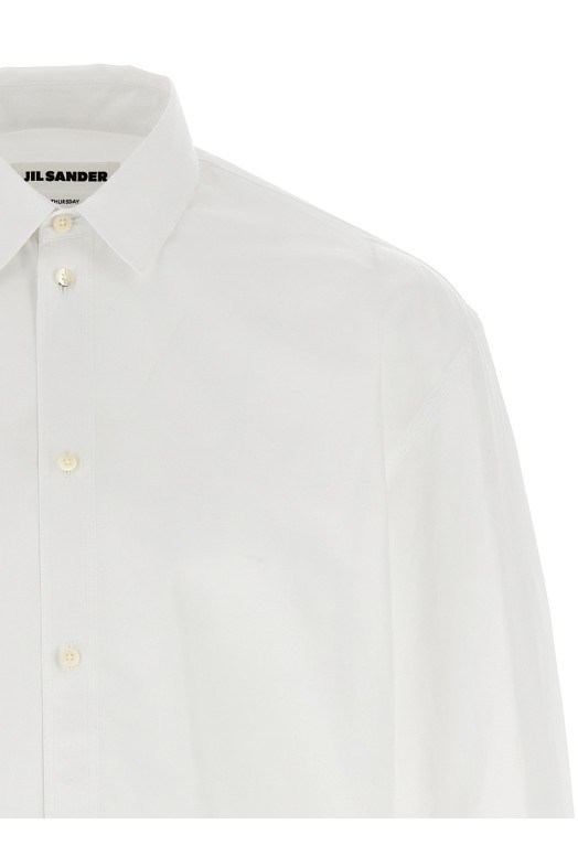 Сорочка JIL SANDER 'Thursday A.M.' Біла J24DL0113J45001100 Сорочка JIL SANDER 'Thursday A.M.' Біла J24DL0113J45001100