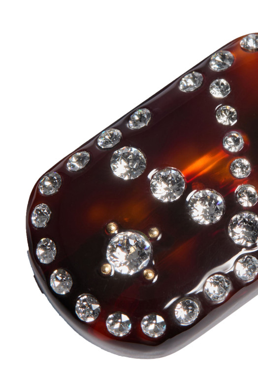 Затискач для волосся Valentino Garavani Коричневий W2J0X60LGURFZ Затискач для волосся Valentino Garavani Коричневий W2J0X60LGURFZ