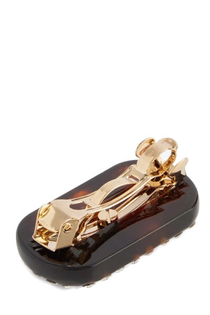 Затискач для волосся Valentino Garavani Коричневий W2J0X60LGURFZ Затискач для волосся Valentino Garavani Коричневий W2J0X60LGURFZ