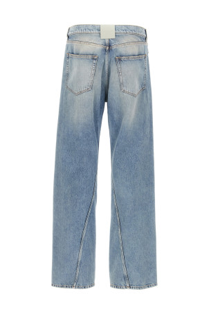 'Twisted hem' jeans BLUE