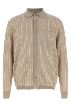 Knitted shirt Beige Knitted shirt Beige