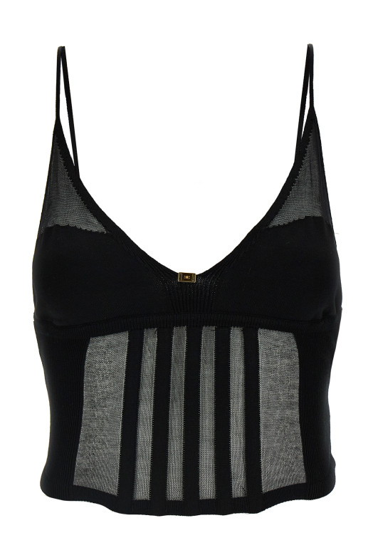 Transparent top Black Transparent top Black
