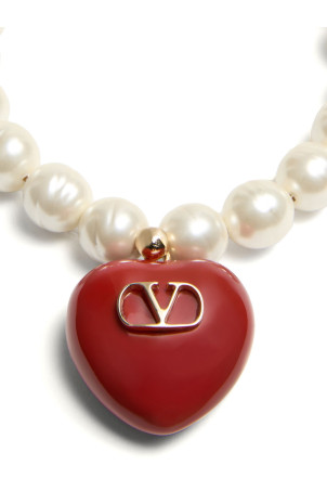 Браслет Valentino Garavani 'Coeur Royal' Білий W2J0Y71LTDR5P Браслет Valentino Garavani 'Coeur Royal' Білий W2J0Y71LTDR5P