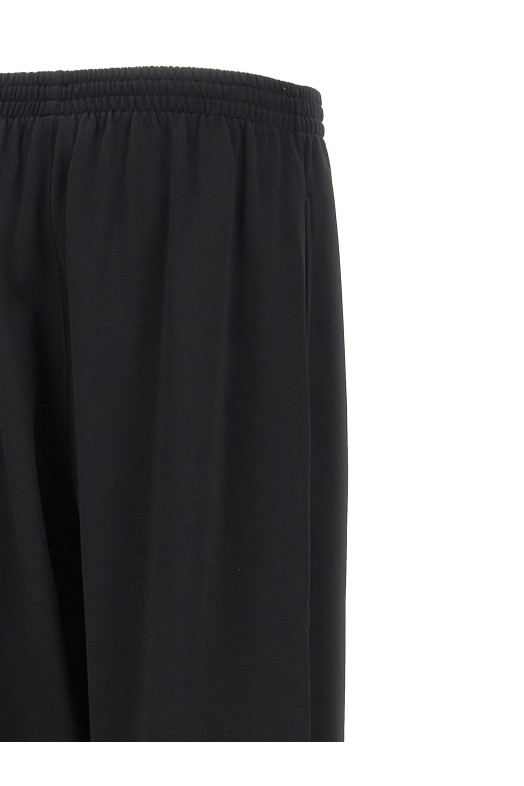 Вишивка логотипу на джоггетсах Чорні BALENCIAGA 818517TRVE21089 Вишивка логотипу на джоггетсах Чорні BALENCIAGA 818517TRVE21089