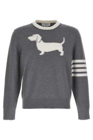 Светр THOM BROWNE '4-Bar Hector' Сірий MKA544AY3006055 Светр THOM BROWNE '4-Bar Hector' Сірий MKA544AY3006055