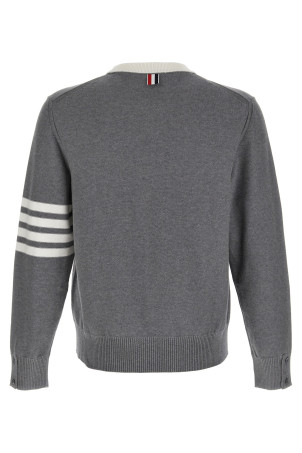 Светр THOM BROWNE '4-Bar Hector' Сірий MKA544AY3006055 Светр THOM BROWNE '4-Bar Hector' Сірий MKA544AY3006055