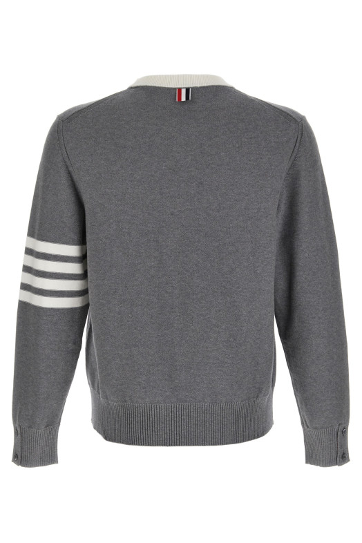 Светр THOM BROWNE '4-Bar Hector' Сірий MKA544AY3006055 Светр THOM BROWNE '4-Bar Hector' Сірий MKA544AY3006055